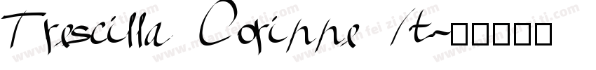 Trescilla Corinne It字体转换